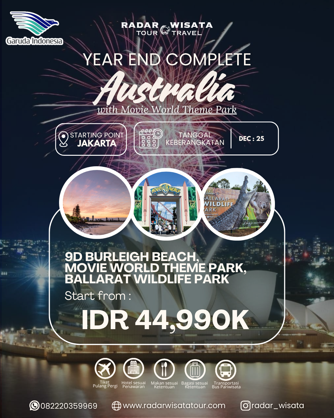 9D NEW YEAR SALE COMPLETE AUSTRALIA
